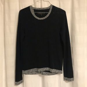 Rag and Bone mesh open back top